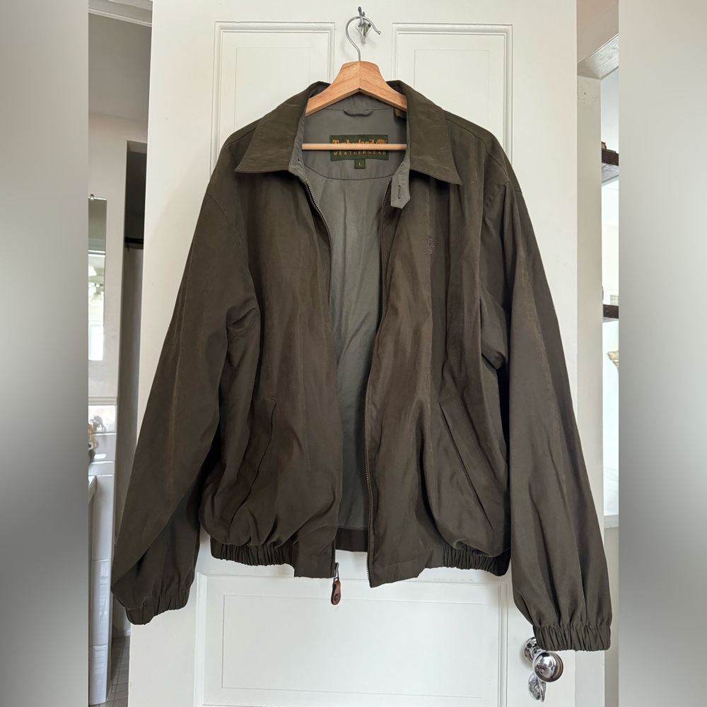 Vintage Y2K Men’s Timberland Weather Gear Bomber